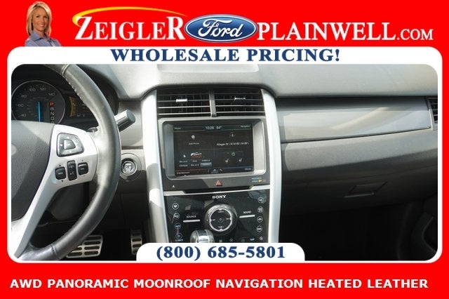 2013 Ford Edge Sport AWD PANORAMIC MOONROOF NAVIGATION HEATED LEATHER